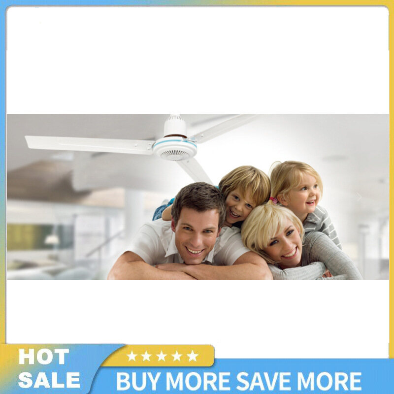 DC 12V Low-voltage Ceiling Hanging Fan Household Camping Electrical Fan
