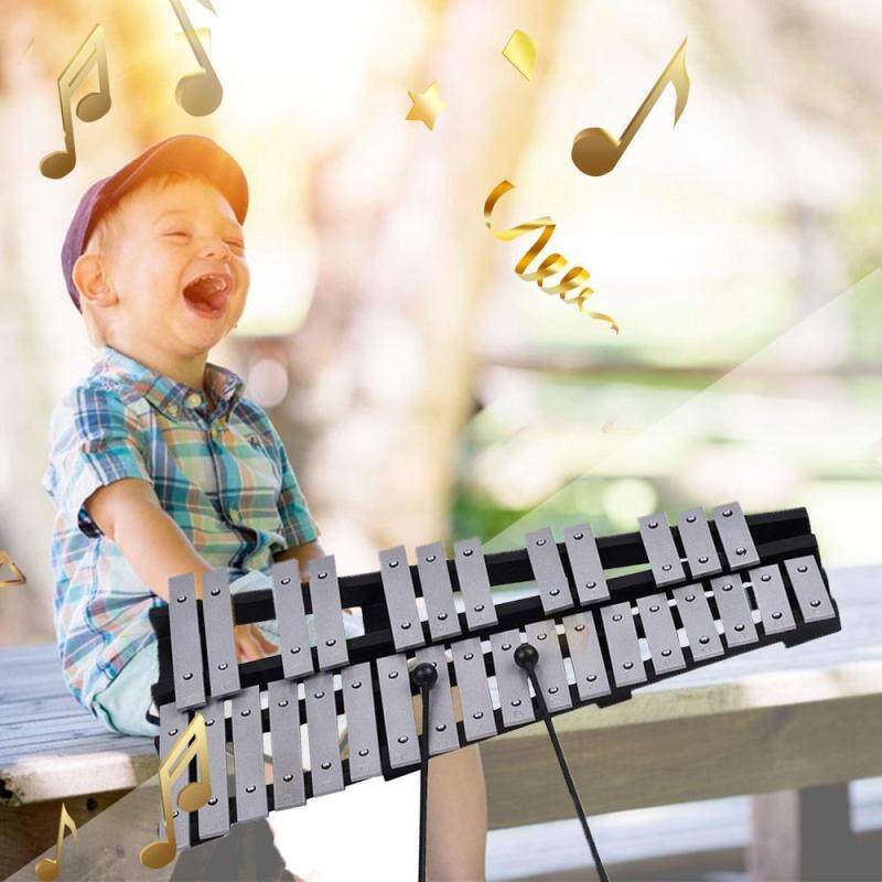 Lightsmile 30 Lưu Ý Glockespiel Xylophone Rung Nhạc Cụ Gõ Có Thể Gập Lại Với Túi Lưu Trữ Quà Tặng Âm Nhạc Xylophone