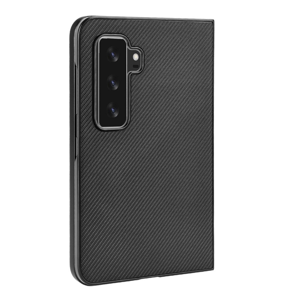 Cho Microsoft surface Duo 2 duo2 trường hợp sợi Carbon sang trọng mỏng chất liệu da PU trường hợp cho Microsoft surface Duo 2 vỏ điện thoại