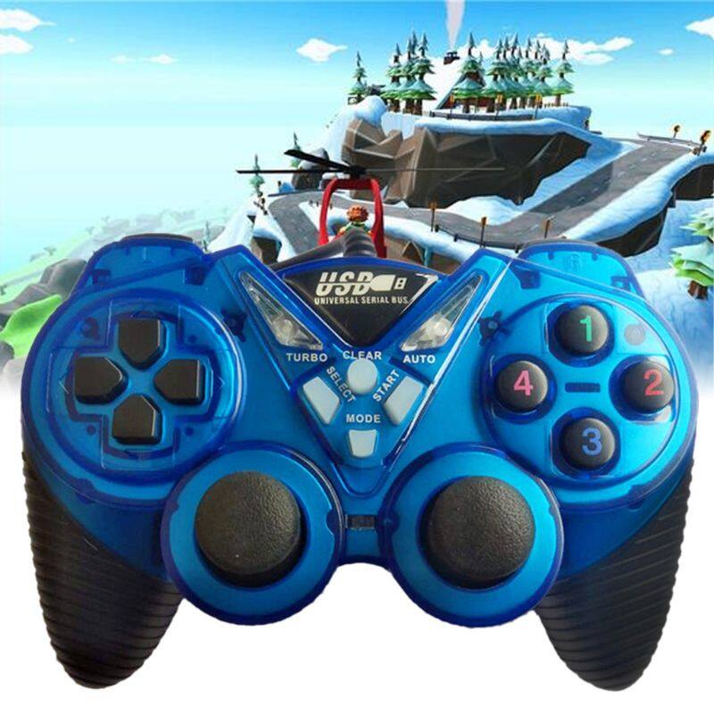 Wired USB Game Controller for PC Computer Laptop Vibration Joystick Gamepads for WinXP/Win7/Win8/Win10