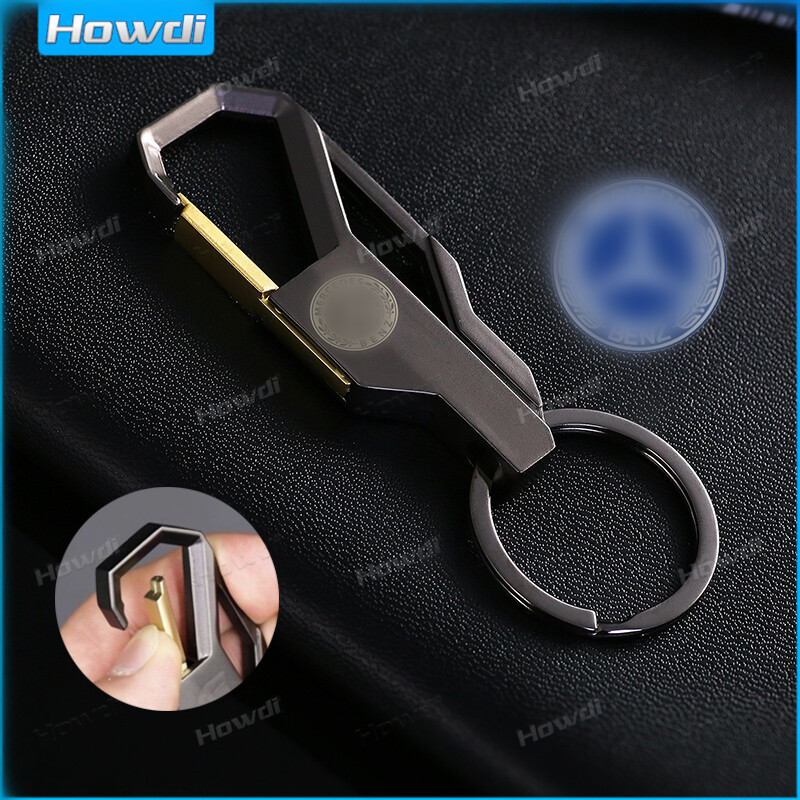 【Customized】Creative Car Logo keychain Alloy Metal Keyring for Car