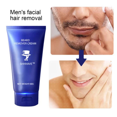 BeautyIU Hair Removal Cream Men's Facial Hair Removal Cream Beard Removal Cream Depilatory Cream Arms Thighs Armpit Private Parts Hair Remover Cream【Ready Stock】