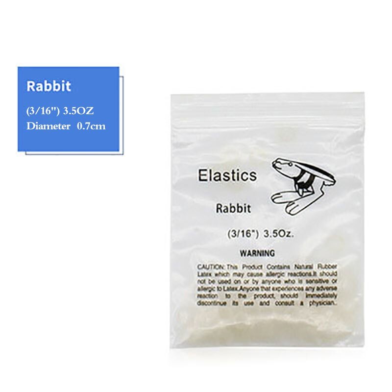 100pcs rubber bands elastics chains ties 3.5oz 1/8 3/16 1/4 5/16 3/8