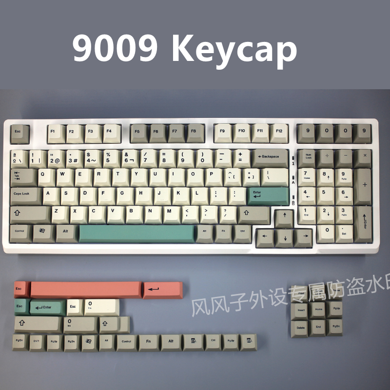 9009 chủ đề chìa khóa phong cách retro cap 130 phím anh đào hồ sơ PBT thăng hoa Keycaps cho công tắc Cherry MX Bàn Phím Cơ RK61/Anne Pro 2/gk61