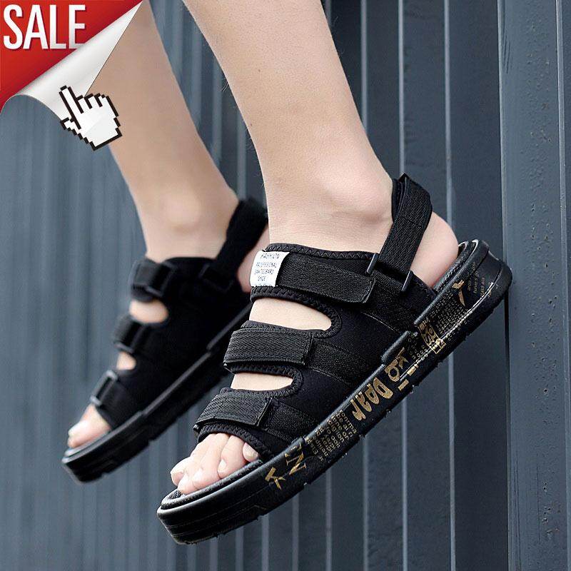 LAOCHRA Sandals Couple shoes Summer Beach Gladiator Fashion Men's Outdoor Sandals Men Women Shoes Unisex Flat Sandals Casual Shoes For Men Sandals Black