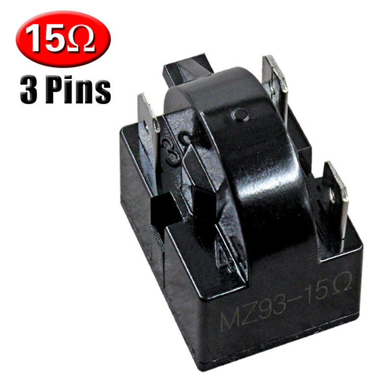 3 Pins 15 Ohms Refrigerator Ptc Starter Relay Relay