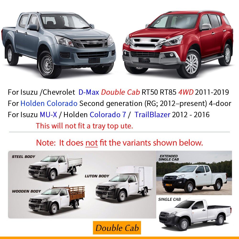 ZR Cho Đúc Mud Vành Đối Với ISUZU D-MAX DMAX MU-X RT50 RT85 11-19 Mudguards