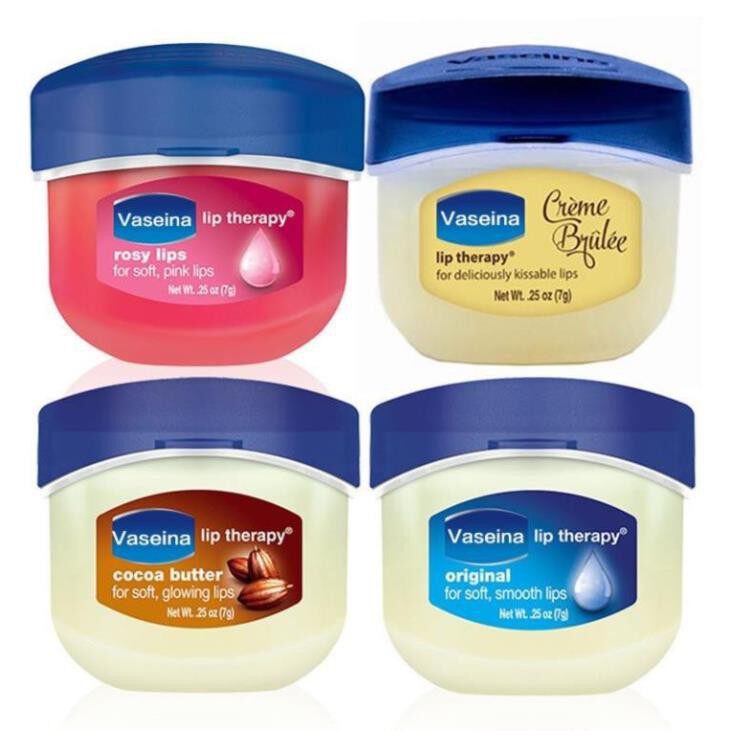 Dưỡng Môi Vaseline 7G Dạng Hũ Chính Hãng