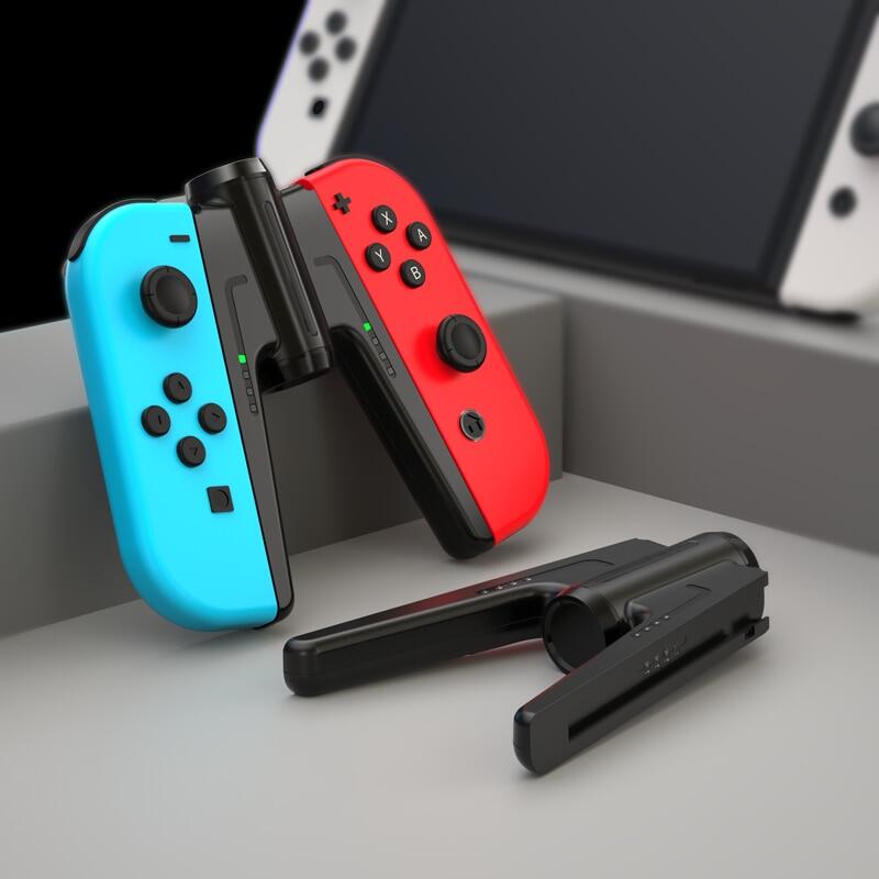 IINE Tay Cầm Sạc Joypad Đế Sạc Hình Cầu Tương Thích Nintendo Switch/Switch OLED Joycon