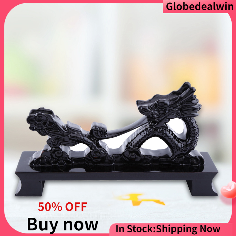 [Globedealwin]1pc  Chinese Dra-gon Sha-ped Small Size Sam-urai S-word Ka-tana Waki-zashi Holder Stand Display