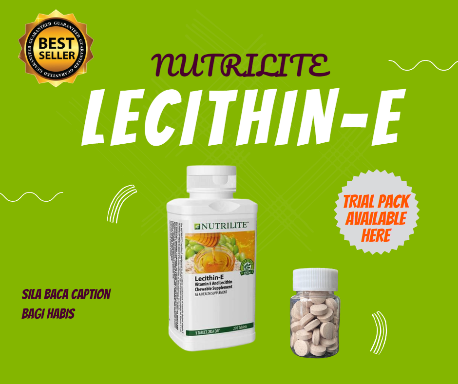 Amway Lecithin E Trial Repacked (30 Biji / 60 Biji / 150 Biji / 270