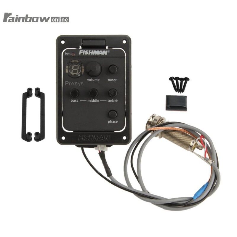 ❤RAIN❤High Quality Acoustic Guitar EQ Equalizer Onboard Preamp Pickup Tuner for FISHMAN 101 Malaysia