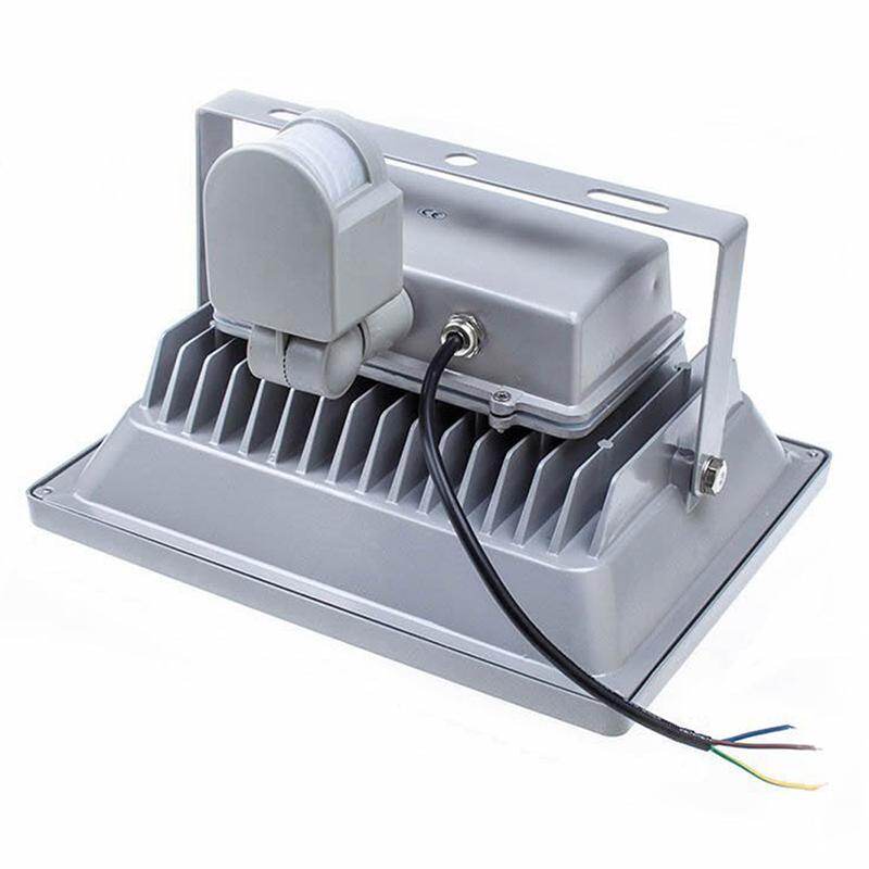 Warm White LED Spotlight floodlight Spotlight floodlight with LED lighting and PIR motion sensor