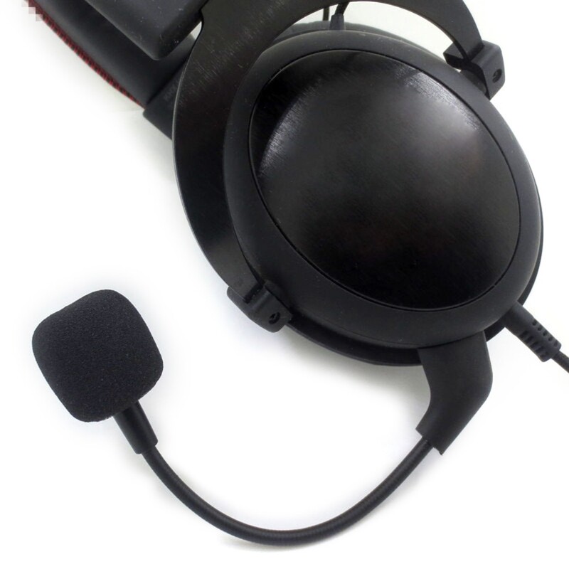 lacement Mic for Hyper X Cloud 2 II/Hyper X Cloud Sliver Gaming Headset 3.5mm Detachable Microphone