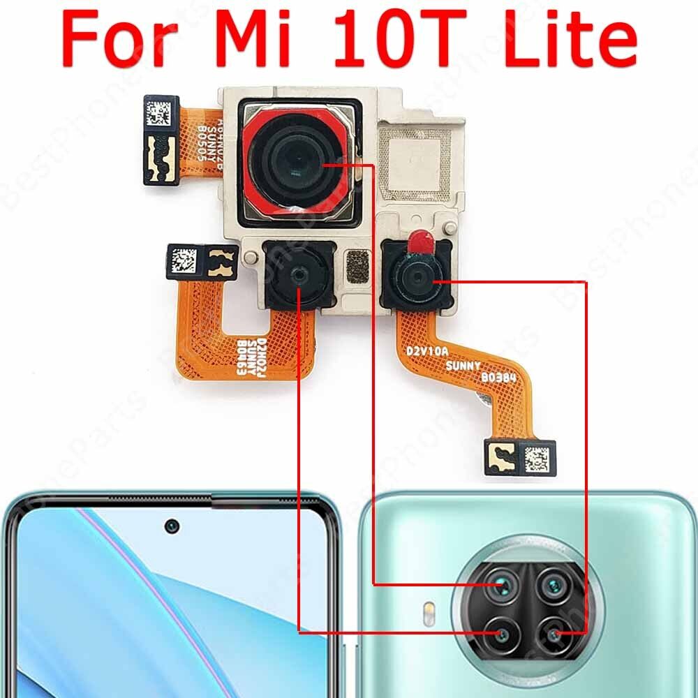 Original Back Rear Camera For Suitable For Xiaomi Mi 10T Lite Mi10t 5G Main Backside Camera Module Replacement Repair Spare Parts