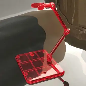 BGDG Bright Display Stand Plastic Decorate Model Holder Chromatic Parts Act Robot Hot Figure Model Bracket Transparent