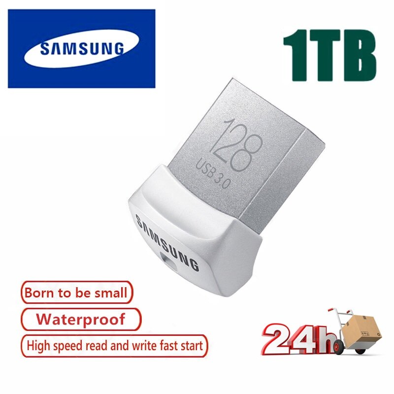 🔥cod+free+ready stock🔥samsung usb flash drive usb 3.0 130mb/s 1tb mini pen drive pendrive memory stick storage u disk