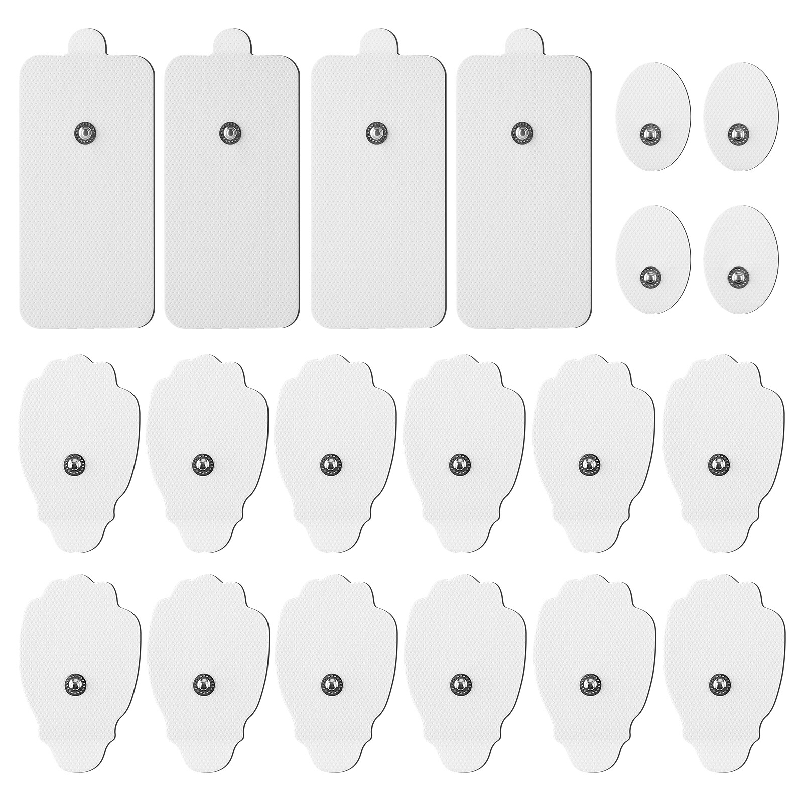 20Pcs Electrode Pads TENS Muscle Stimulator Acupuncture Physiotherapy Patch EMS Machines Pulse Massager Replacements