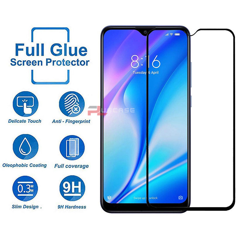 PlusCase for Tecno Spark 7T 2 Pack HD 9H Hard Tempered Glass Screen Protector Full Coverage Clear Protective Film 2 Pieces