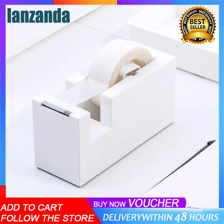 Desktop Tape Dispenser 1 Inch Core Holder With Cutter Tape Dispenser 1 Inch Core Holder