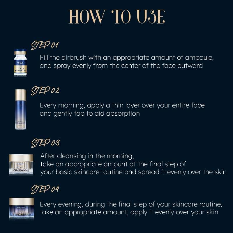 美容液 EXONINE DERMACODE  INFUSIN AMPOULE Ruby-Cell Exonine Dermacode Snow Infusin Ampoule – Antiaging