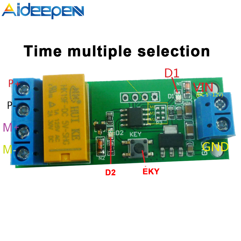 Original Aideepen DC 5-12V DC Motor Reversible Controller