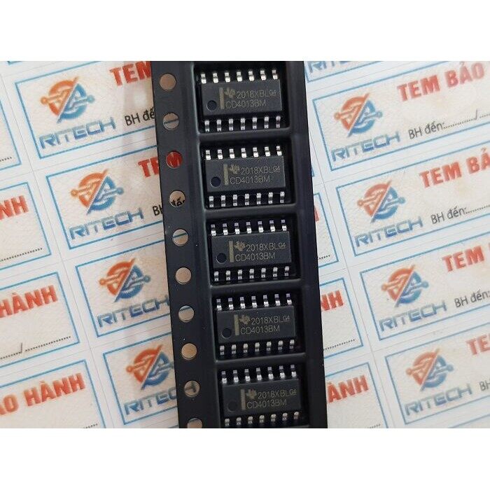 [Combo 5 chiếc] CD4013BM IC số SOP-14 3.9mm