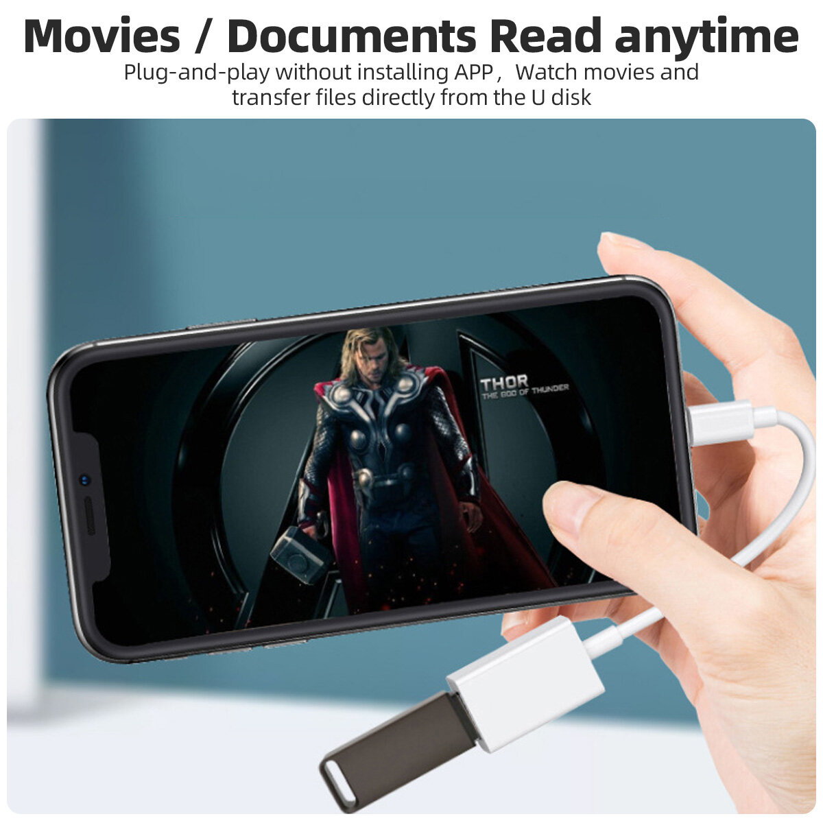 FONKEN Đầu Chuyển Đổi OTG Cho Cáp Dữ Liệu IOS Sang USB 3.0 Đầu Đọc Thẻ Camera Cho Đầu Chuyển Đổi Kết Nối Điện Thoại