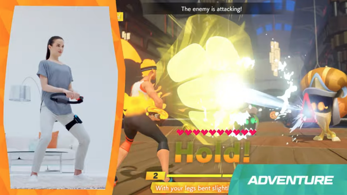 Gym Ring Fit Adventure Nintendo Switch Review Workout Run Fit