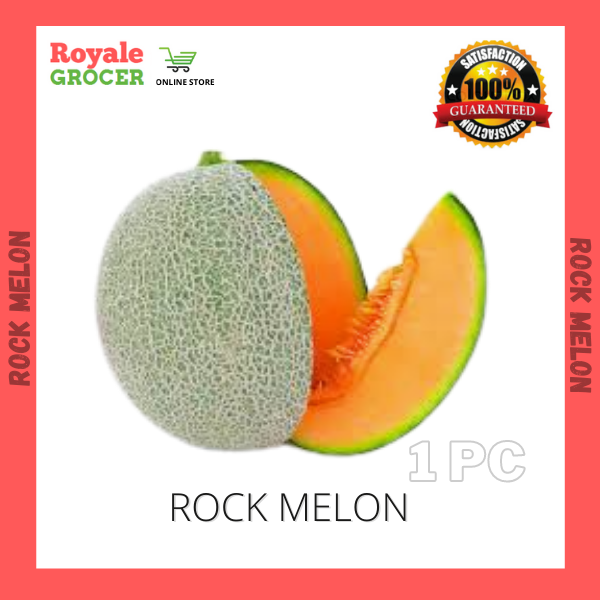Royale Grocer Fresh Rock Melon 1pc (1.21.5kg) Lazada