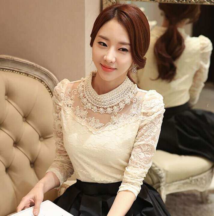 chiffon bodysuit blouse