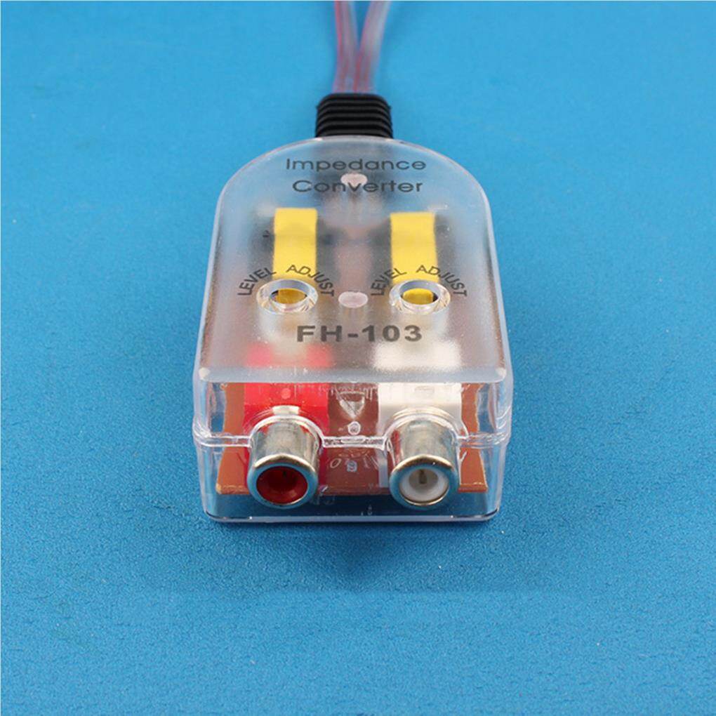 Car High-To-Low Audio Converter Truck Auto Amplifier Conversion Replacement