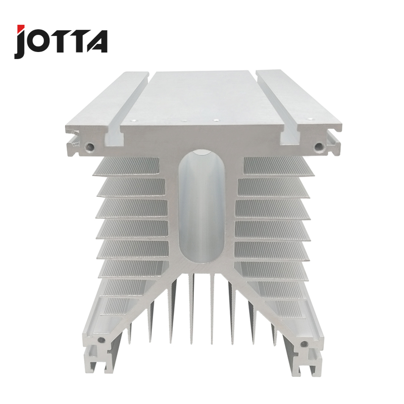 Y Shape 110*125*135mm Aluminum Three Solid State Relay Ssr Heat Sink For Less Than 100a