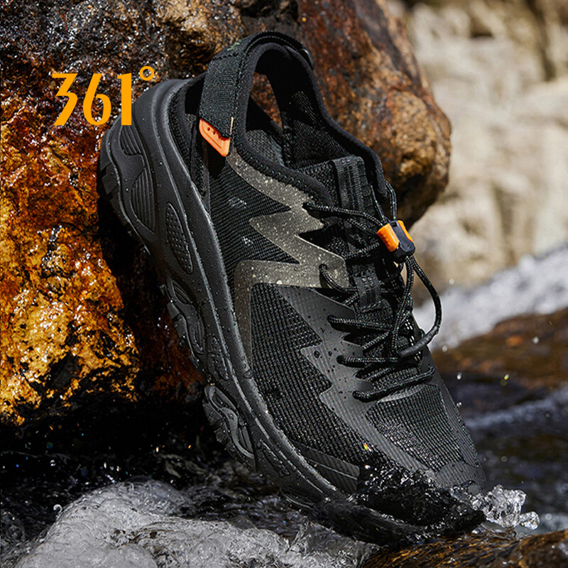 361 Degrees Outdoor Men Running Shoes for Hiking Sports Shoes