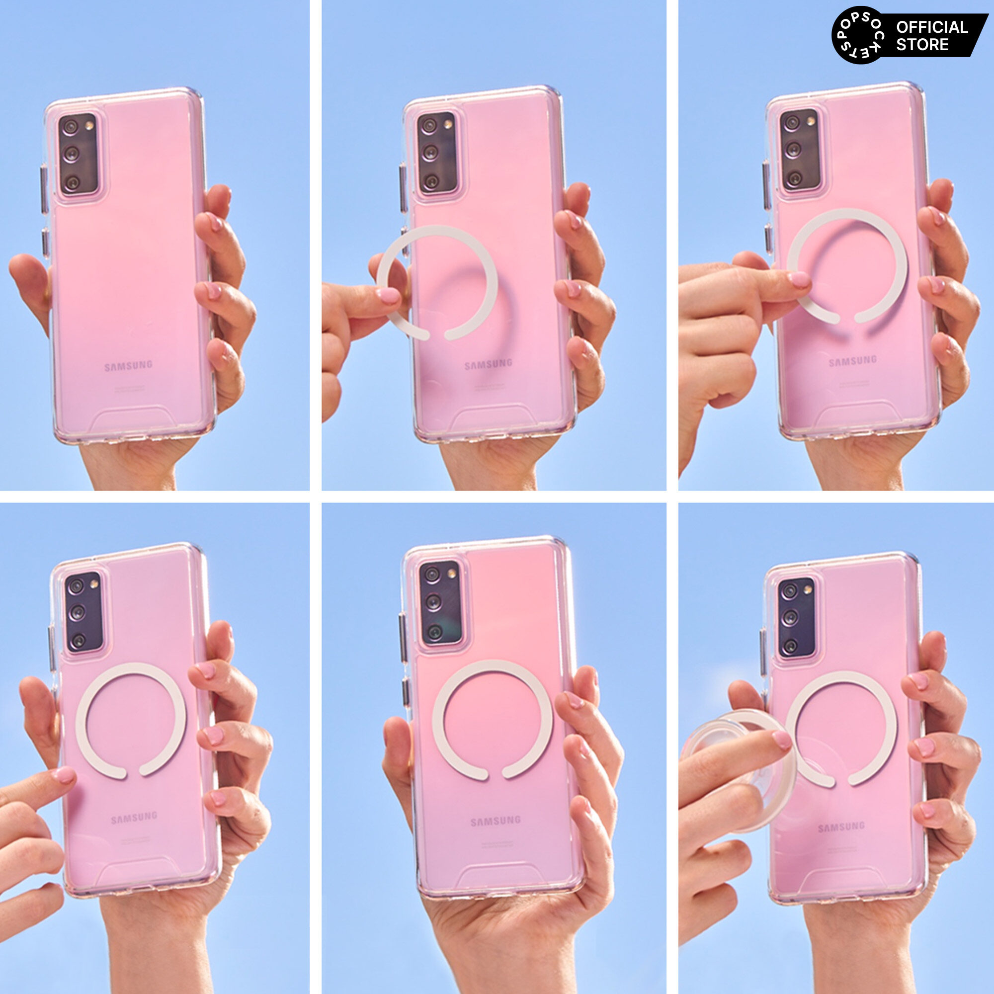 Popsockets MagSafe ống kính Bộ chuyển đổi | kẹp điện thoại cao cấp | poppgrip | Ổ cắm Pop | Ổ cắm Pop | Pop soket | popsocket