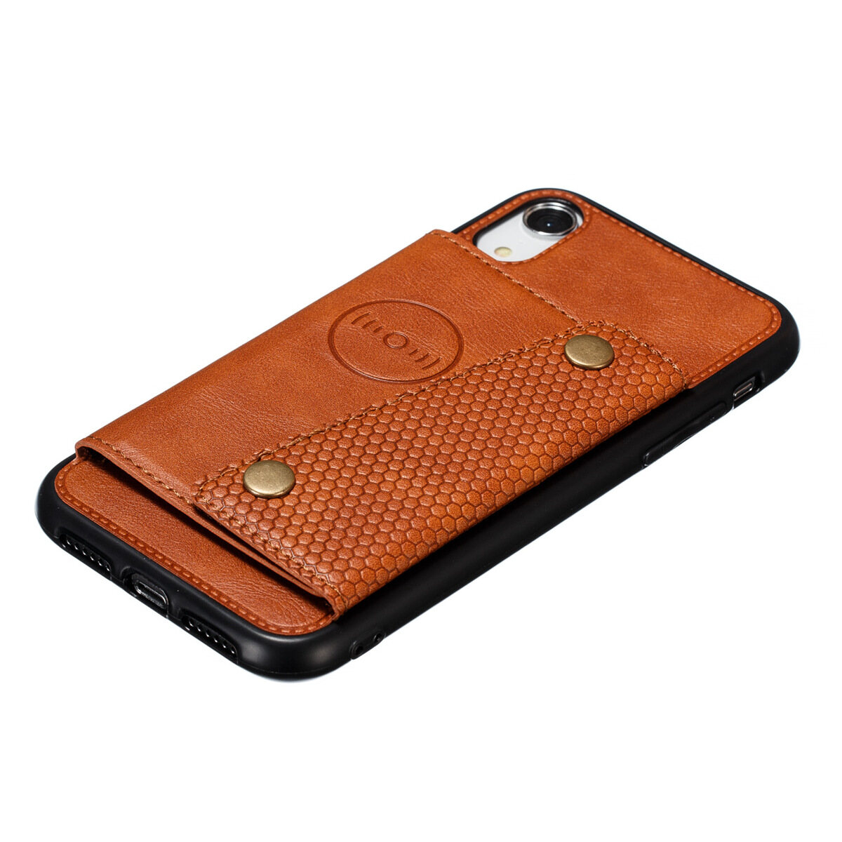 Đối Với iPhone X XR XS Max Da Trường Hợp Nhiều Folio lật Bìa Wallet Trở Lại Trường Hợp Shell, Có Thể Làm Việc Với gắn trên xe hơi, Ẩn thẻ tín dụng ID Khe Cắm Chủ, Retro nút kim loại Clasp, Đứng Hỗ Trợ