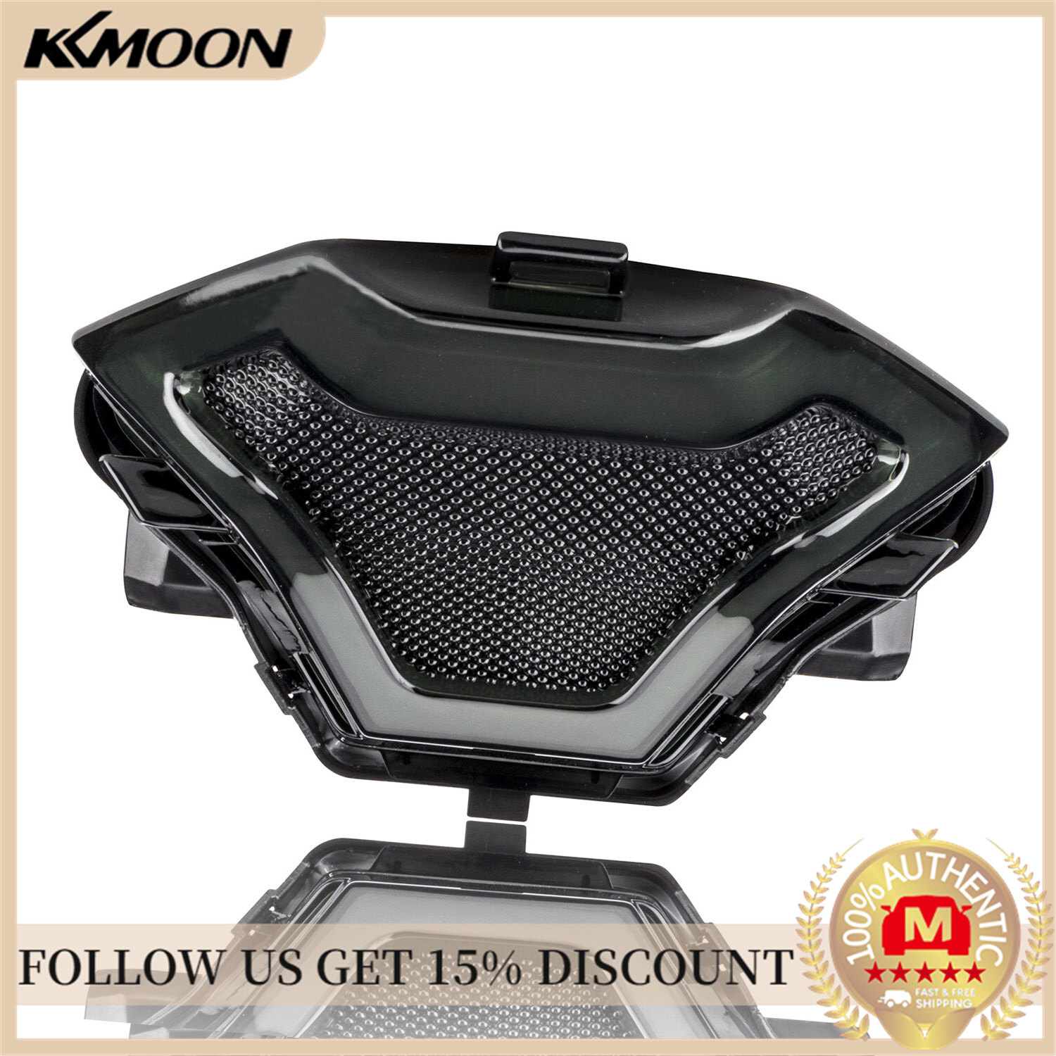 [Ready Stock]LED Tail Light Motorcycle Brake Light Tail Lamp with LED Turn Signals Replacement for Yamaha YZF R3 R25 Y15ZR MT07 FZ07 LC150