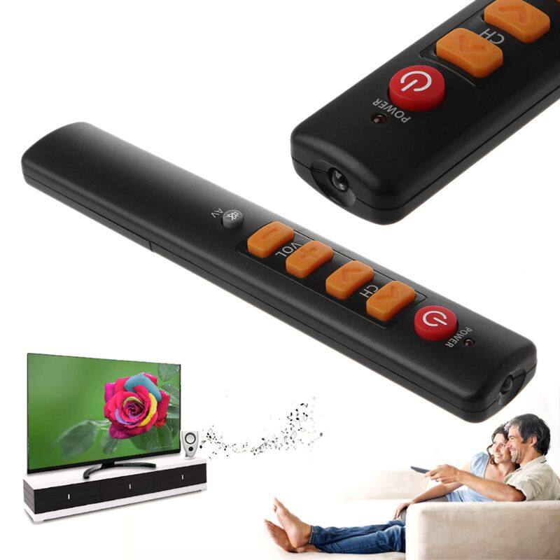 Universal 6 Key Learning Remote Control for TV STB DVD DVB HIFI Copy Code From Infrared IR Remote Controller