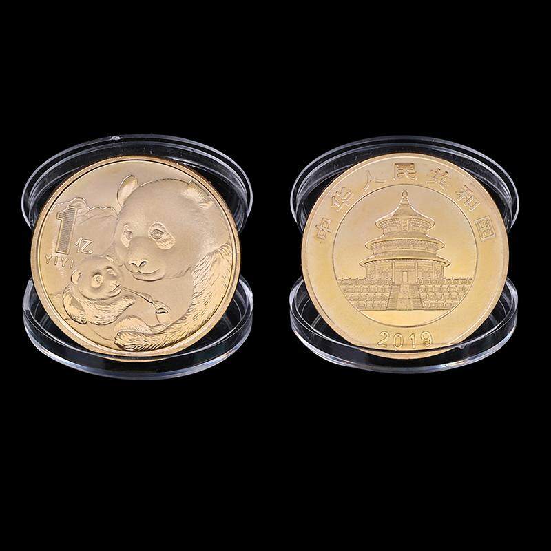 Gold Foil Paper Pig Commemorative Coin Chinese Zodiac Souvenir New Year Gift Pip