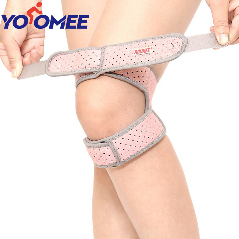 Yoomee 1 Pcs Knee Sleeve Pad Lightweight Breathable Compression Pads Patella Protector Sports Leg Cover