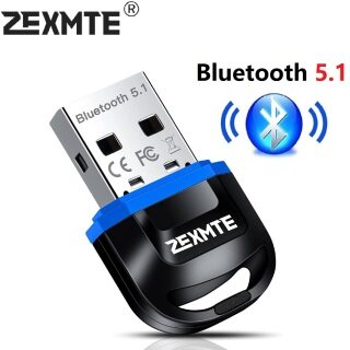 Zexmte bộ chuyển đổi bluetooth dongle bt5.1 mini cho máy vi tính tai nghe bluetooth loa bàn phím chuột máy in bộ chuyển đổi cửa sổ 11 10 8 7 1