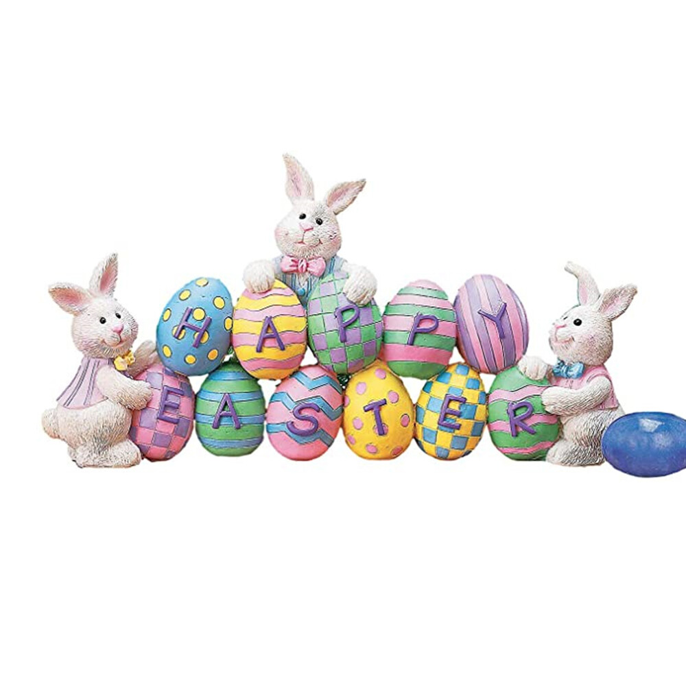 Easter Bunny Decoration Easter Decorations Craft Easter Bunny Figures Farmhouse Home Decoration