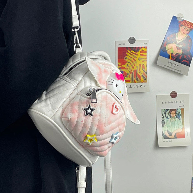 C&K Cute backpack Korean version popular ladies casual small backpack