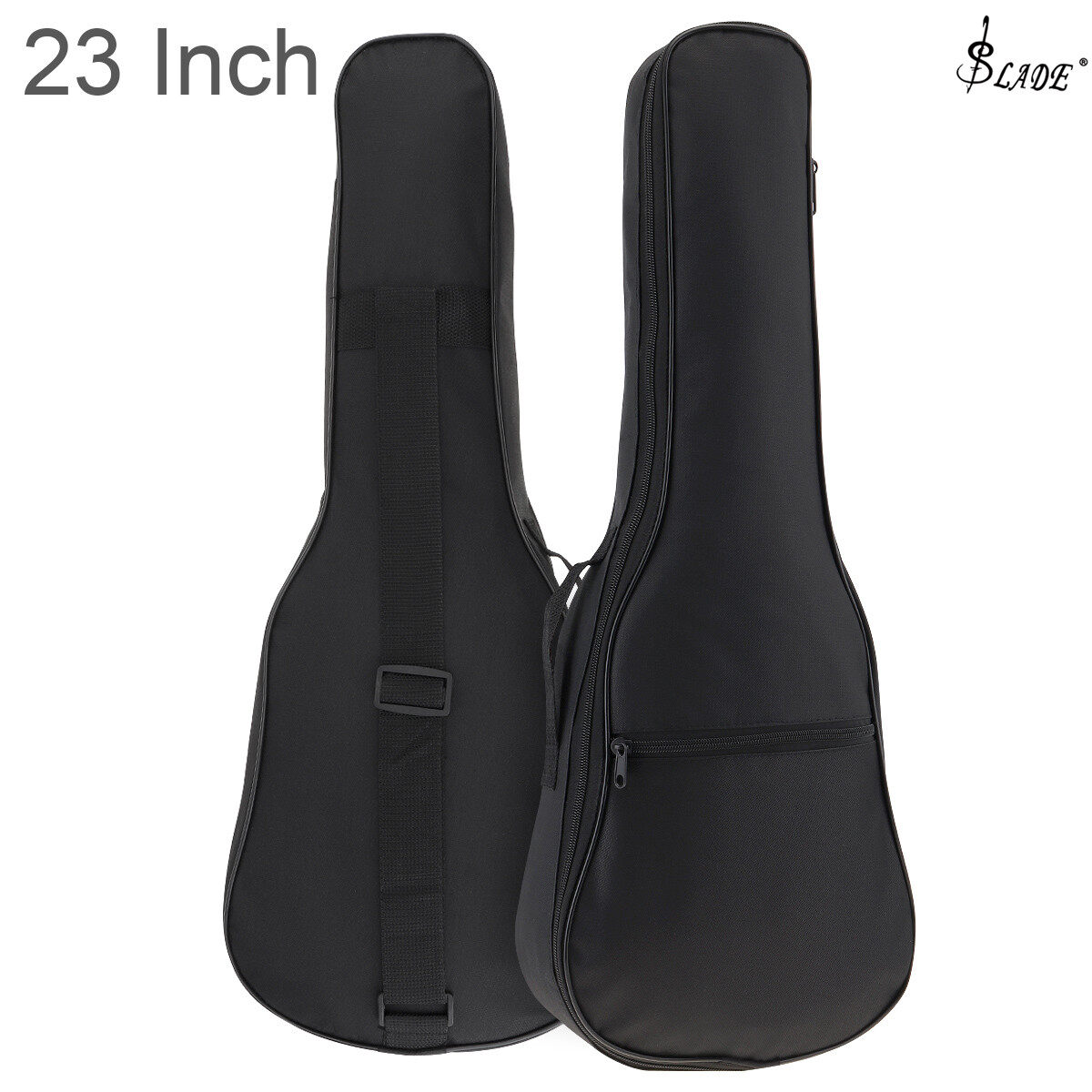SLADE 23 Inch Ukulele Bag Portable Ukulele Bag Soft Case Gig Waterproof Cotton Bag