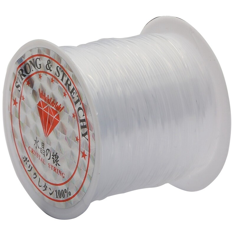 8-100M/Roll Fish Line Wire Clear Non-stretch Strong Nylon String Beading Cord Thread For Jewelry Making DIY Bracelet Necklace Accessories