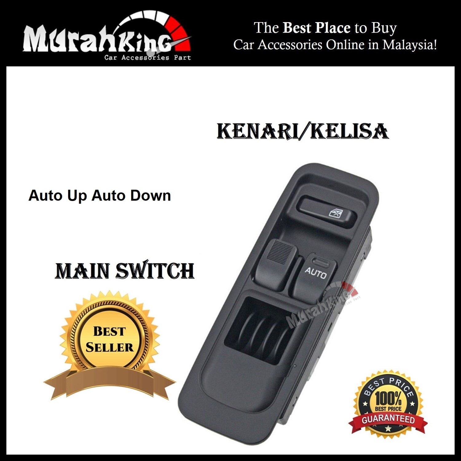 Perodua Kenari / Kelisa Power Window Main Switch Lazada