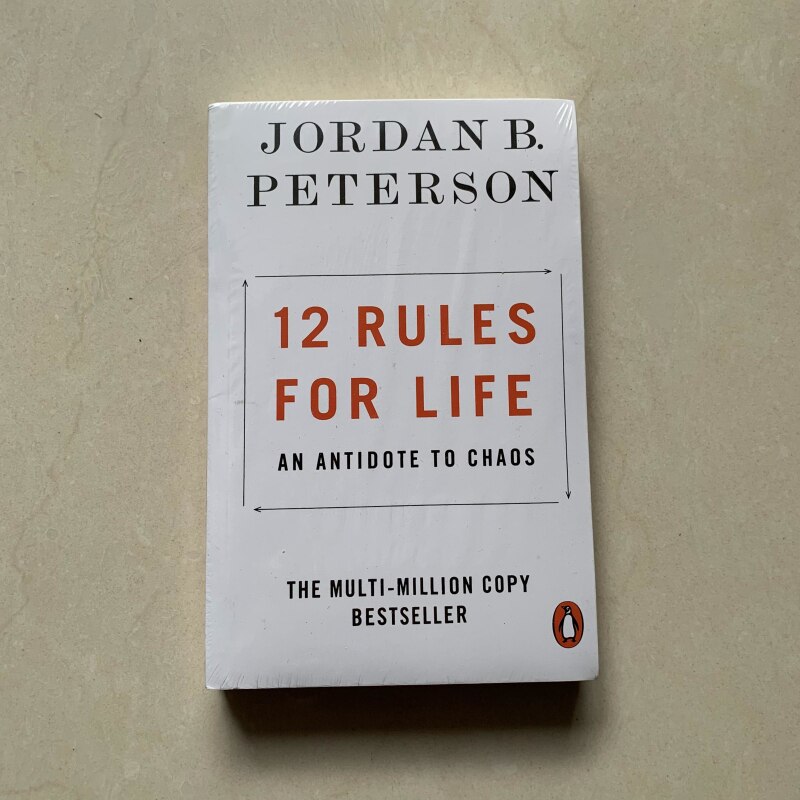 1 12 Rules For Life:An Antidote To Chaos By Jordan B. Peterson English Reading Books