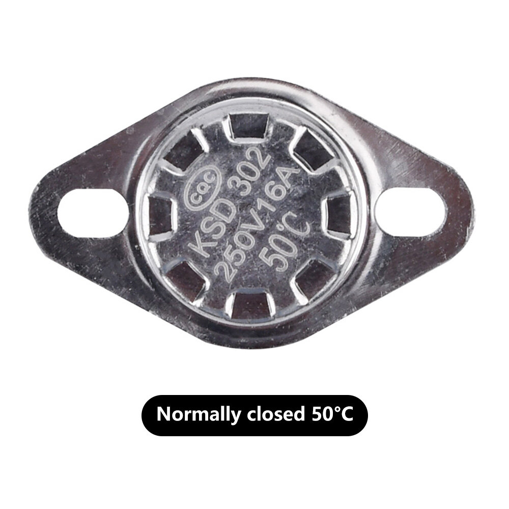 Diymore KSD302 150 Degrees Thermostat Thermal Control Switch 250V 16A Normally Closed and Open Thermostat Switch