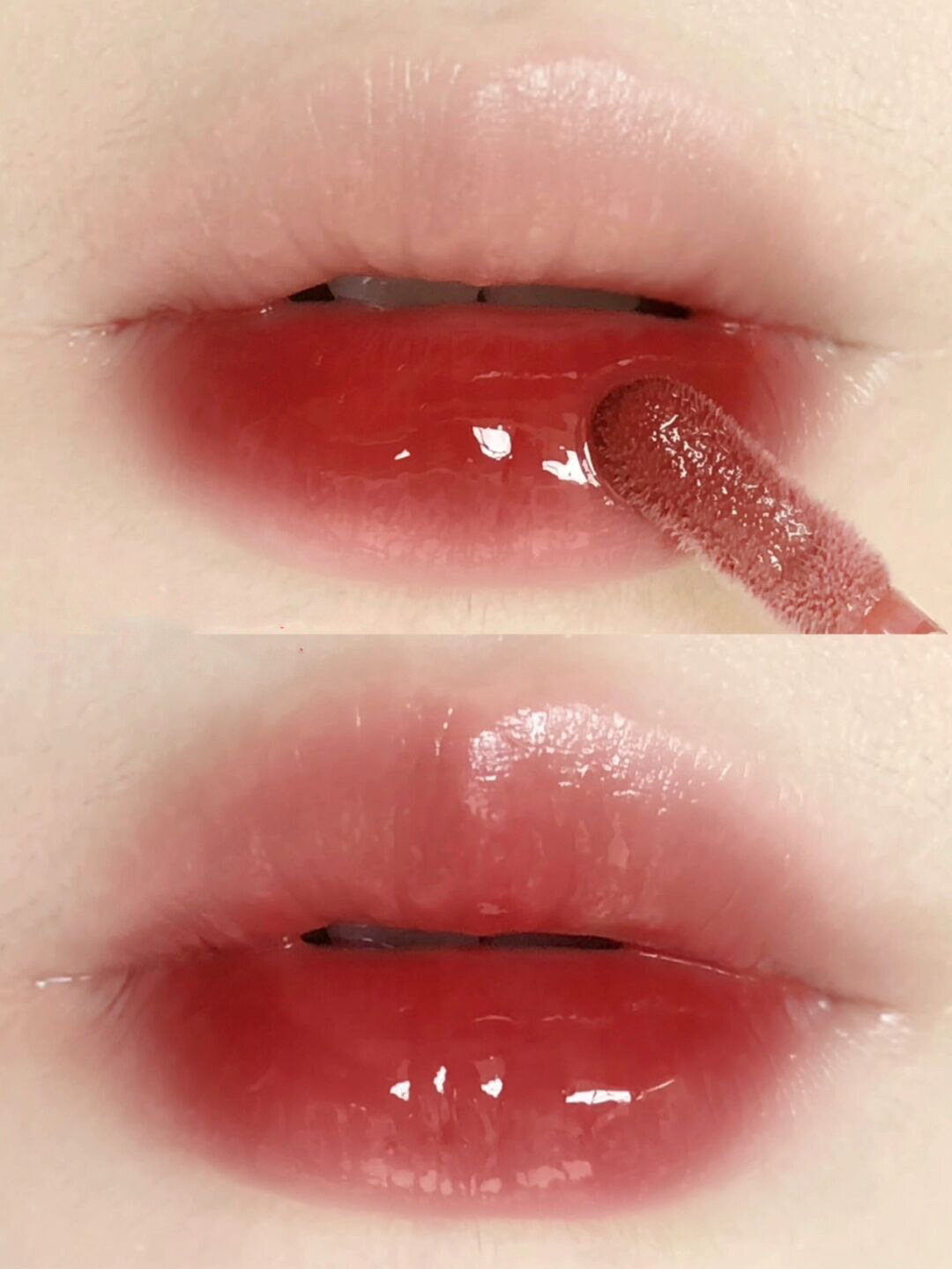 Lip glaze lipstick water light lip gloss water light mirror lip water