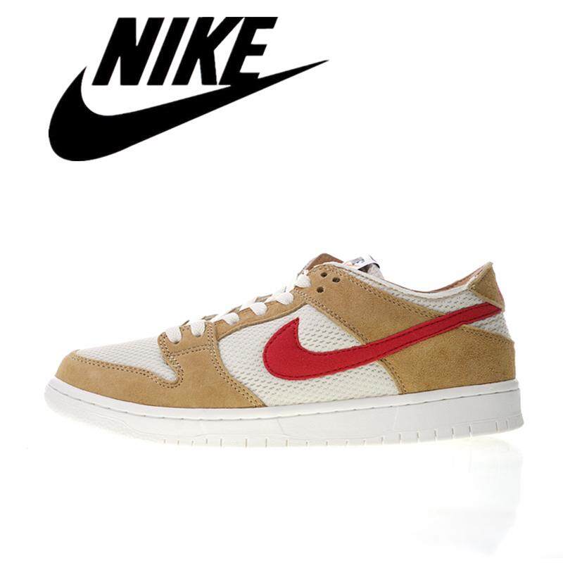 Nike_Dunk SB Rendah Pro Zoom Anti-Slip Pria Sepatu Skate Wanita Olahraga Sepatu Kerajinan Mars Yar Astronot Kuning Hitam AA2271-268 36-45 #1
